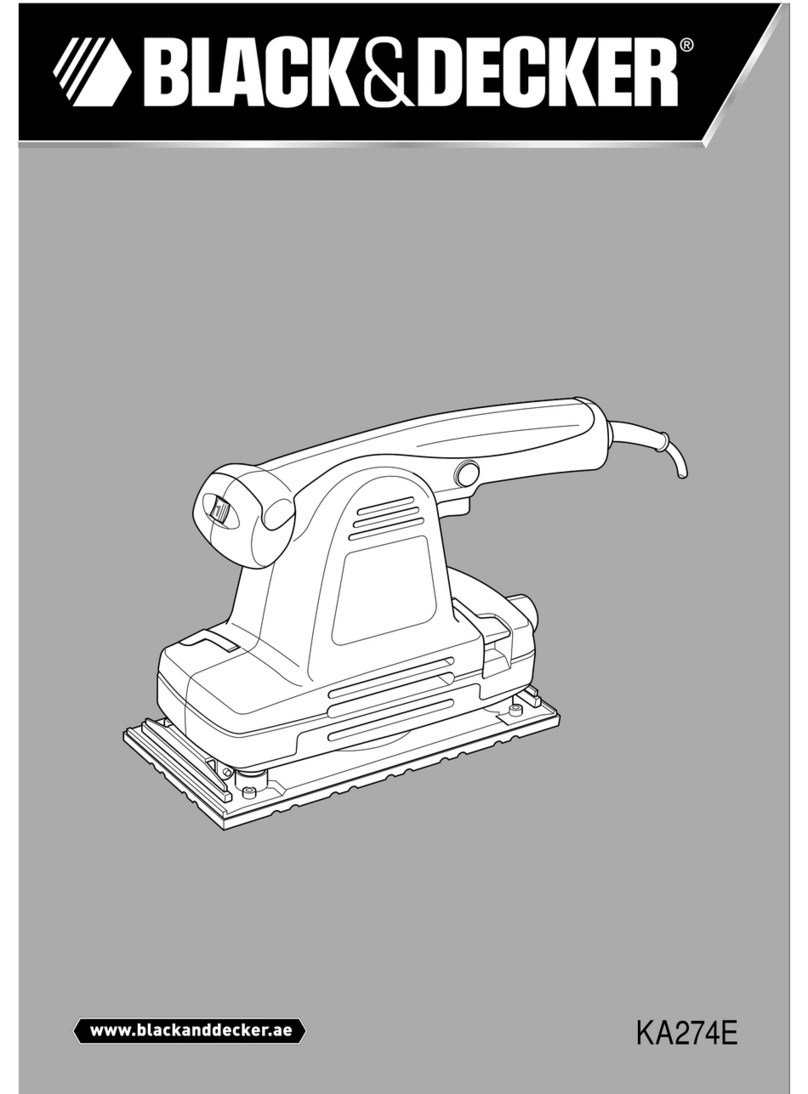 Black & Decker KA274E User manual