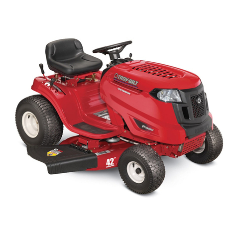 Troy-Bilt PONY User manual