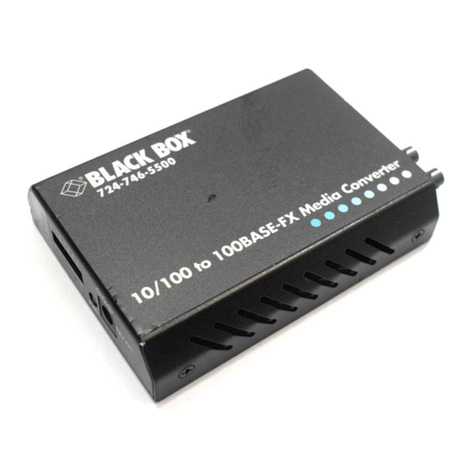 Black Box LH1700A-SC-US User manual Black Box LH1700A-SC-US User manual