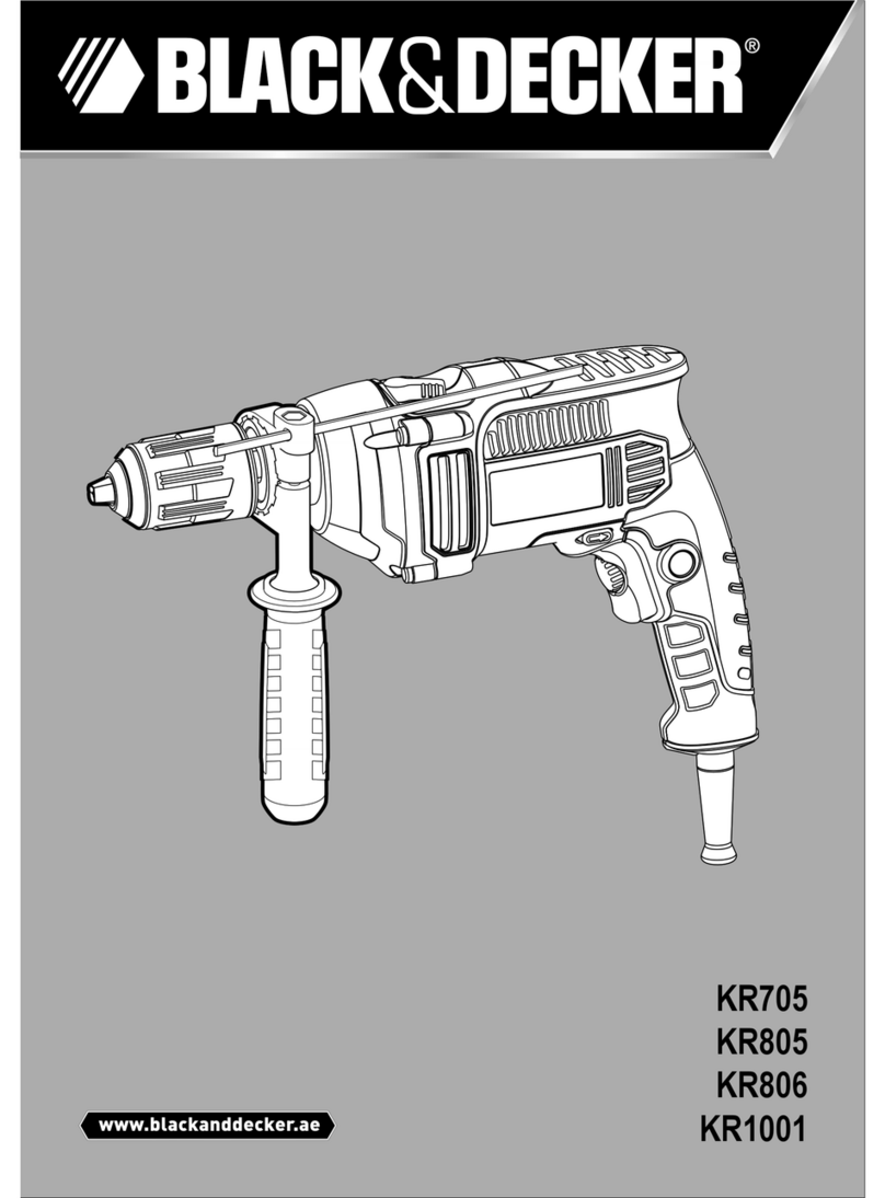 Black & Decker KR705 User manual