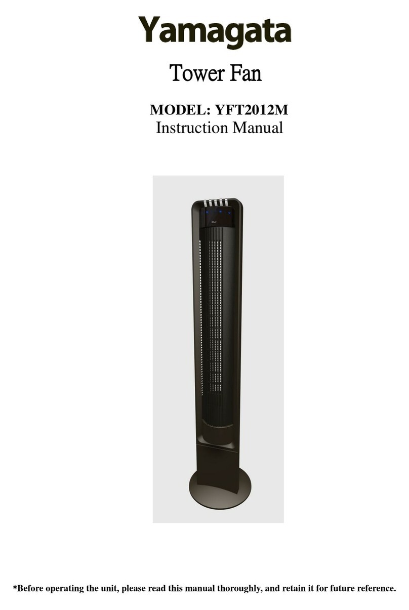 Yamagata YFT2012M instruction manual