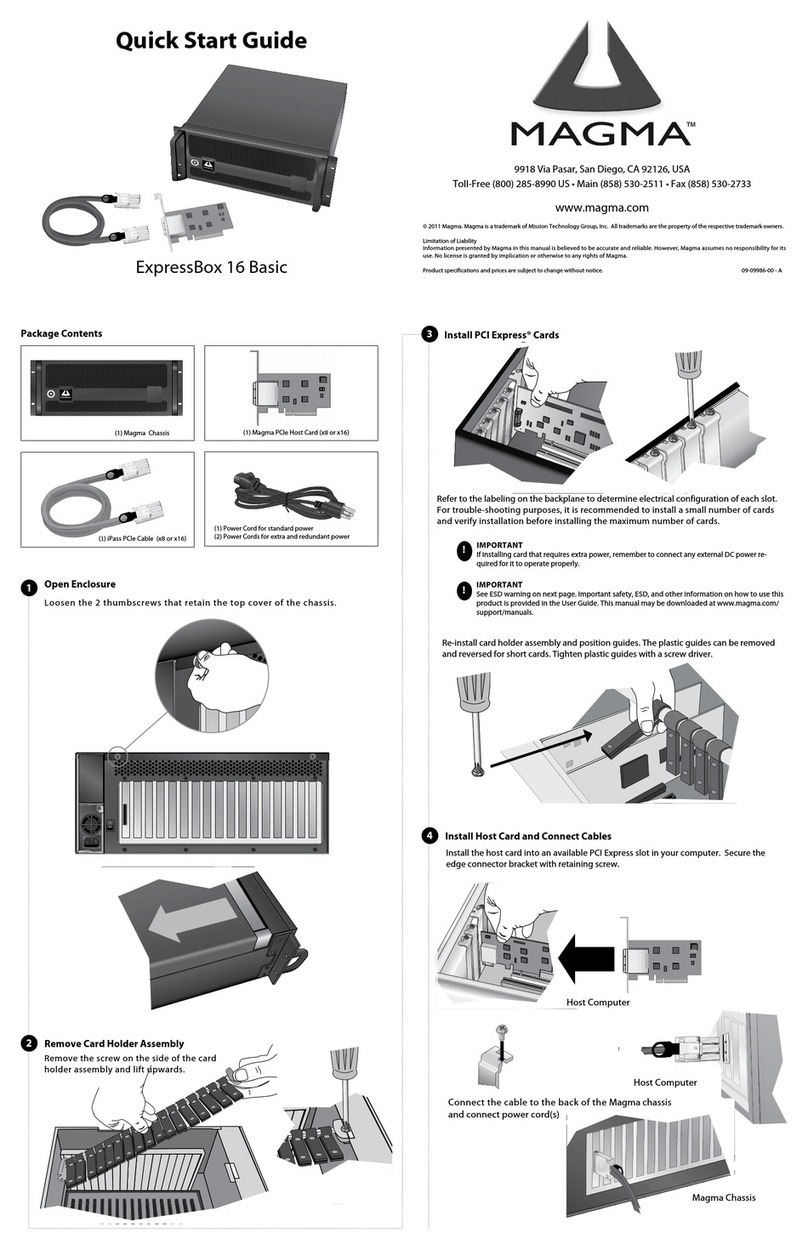 Magma ExpressBox 16 Basic User manual