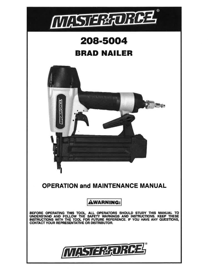 MasterForce 208-5004 User manual