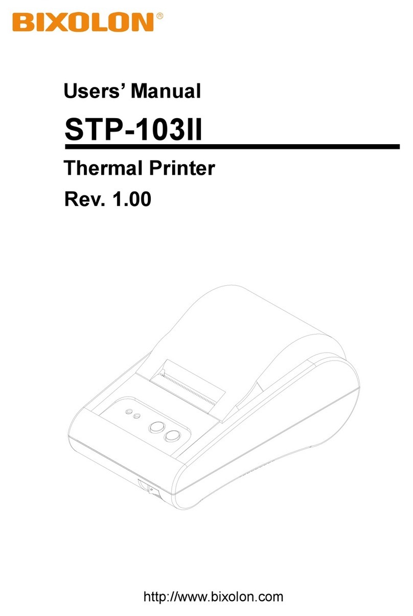 BIXOLON STP-103II User manual