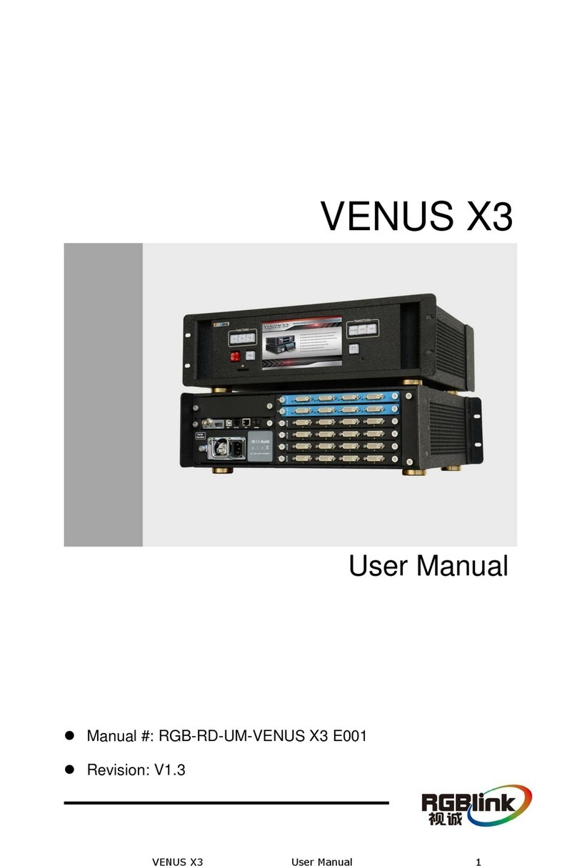 RGBlink VENUS X3 user manual