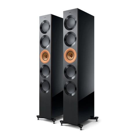 KEF Cresta 1 owner's manual