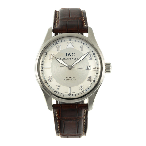 iwc SPITFIRE MARK XVI operating instructions