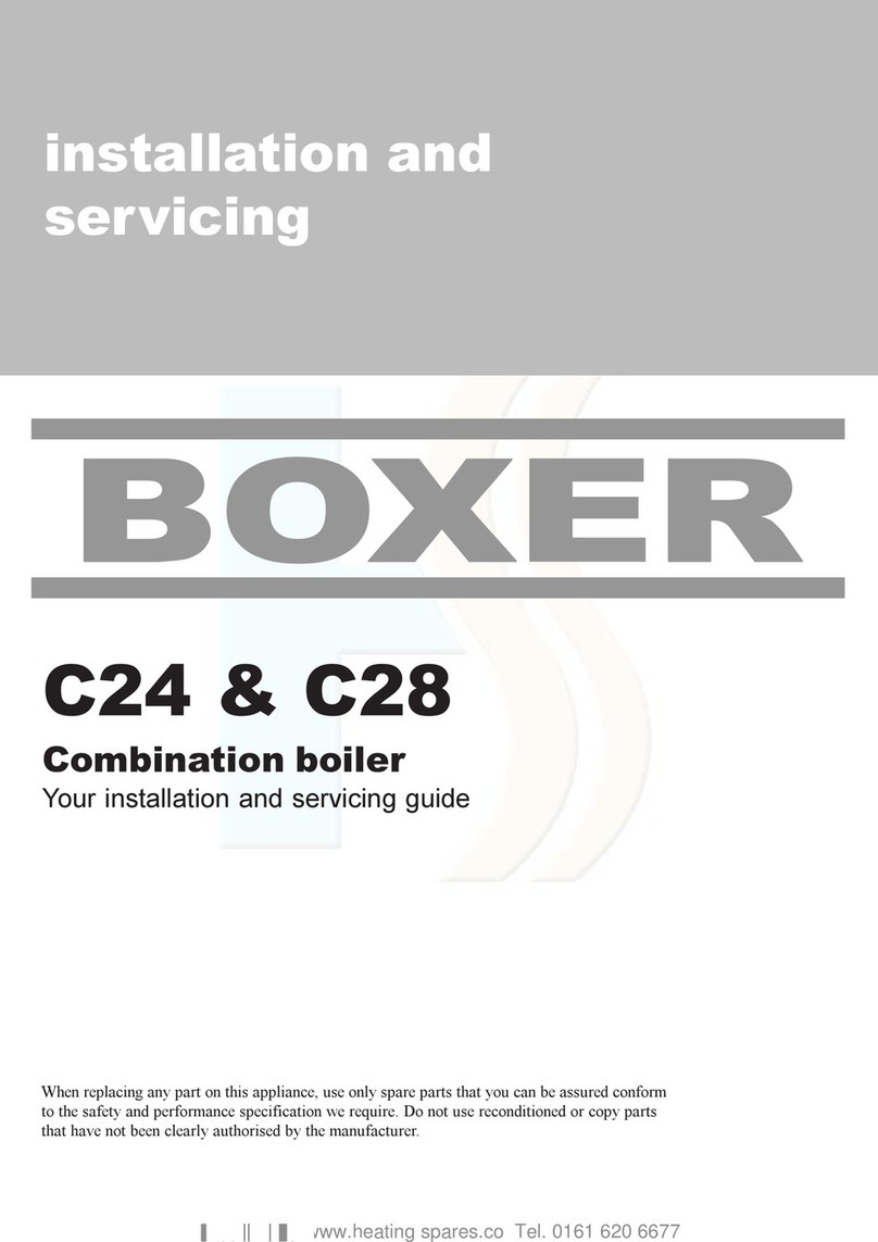 Ideal Boilers BOXER C 24 Installation and servicing guide