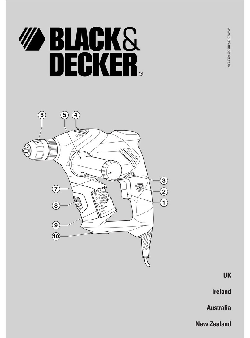 Black & Decker KR65LSR Operation instructions