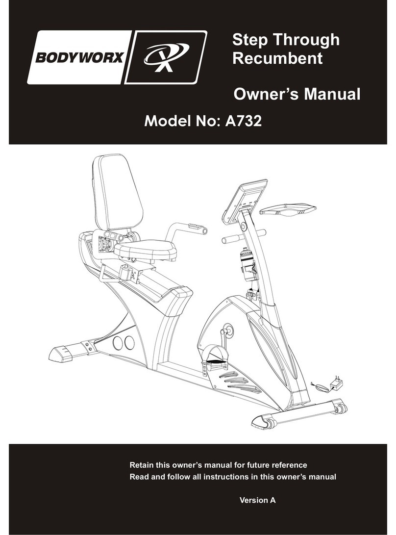 Bodyworx A732 User manual