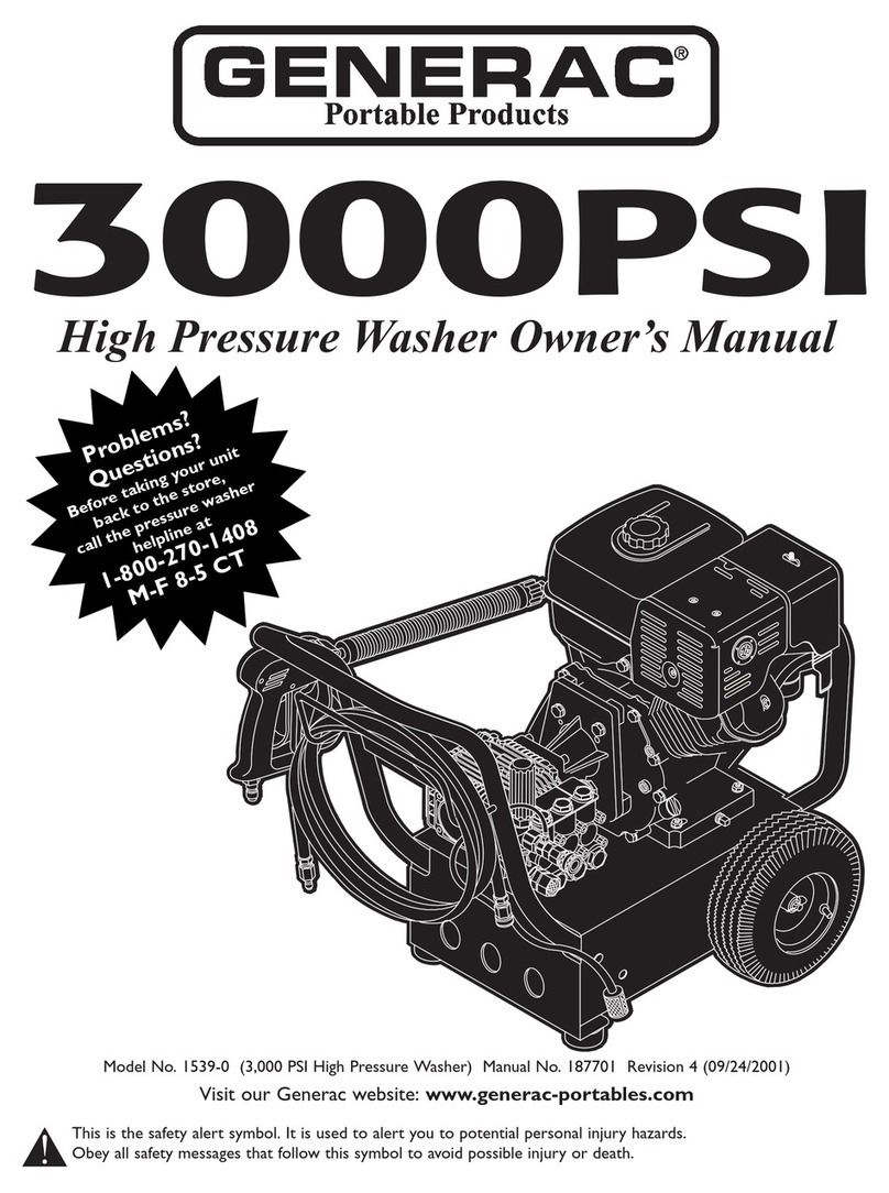 Generac Portable Products 1539-0 owner's manual