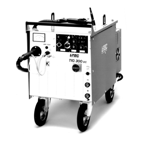 L-TEC TIG 300 DC operating instructions