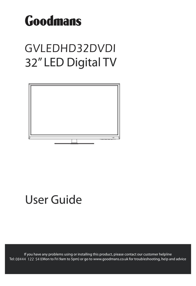 Goodmans GVLEDHD32DVDI User manual