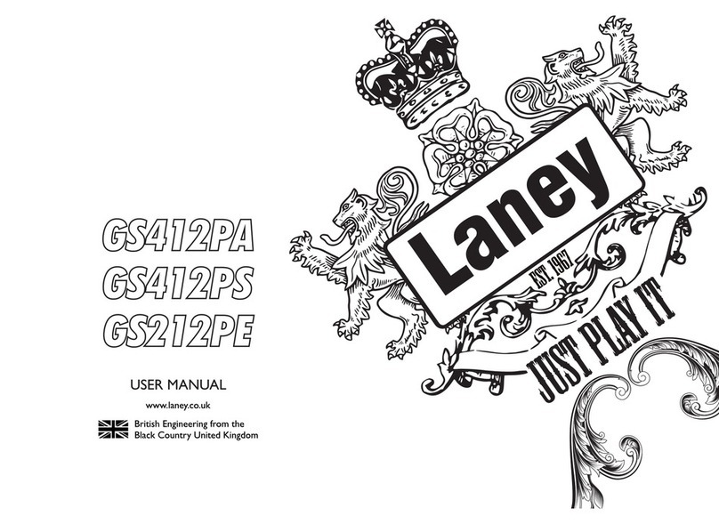 Laney GS412PA user manual