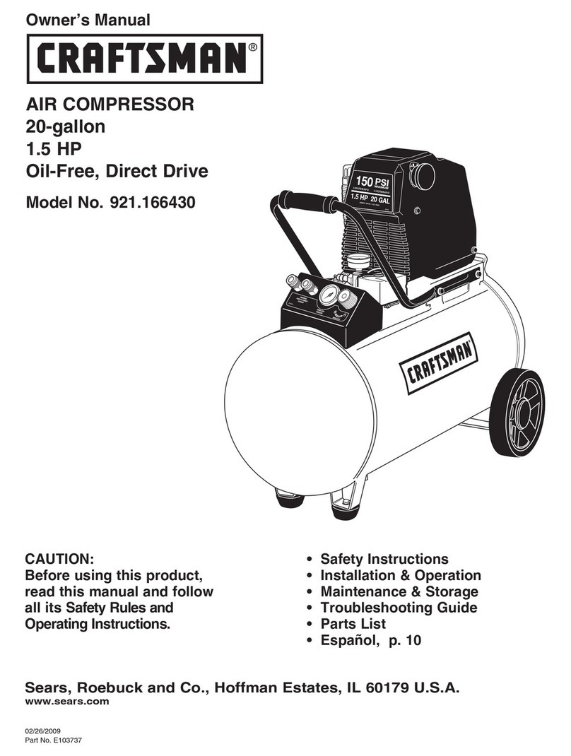 Craftsman 921.166430 owner's manual