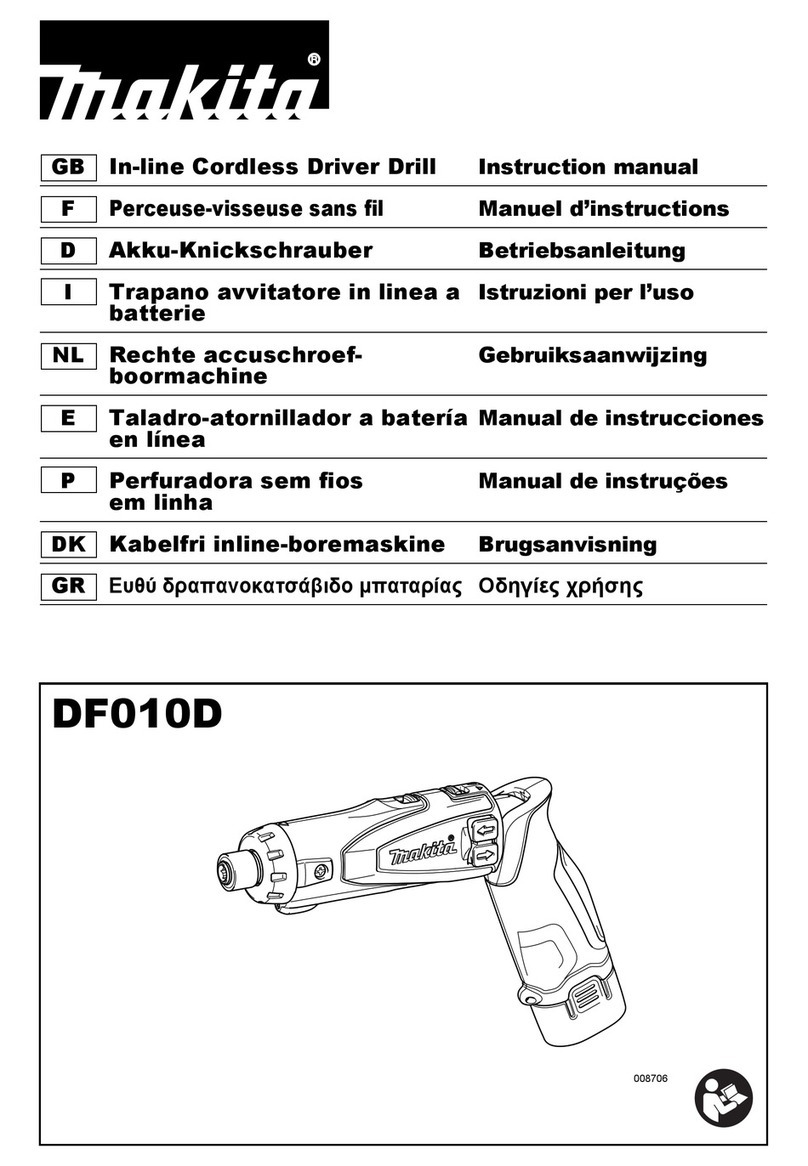 Makita DF010D instruction manual