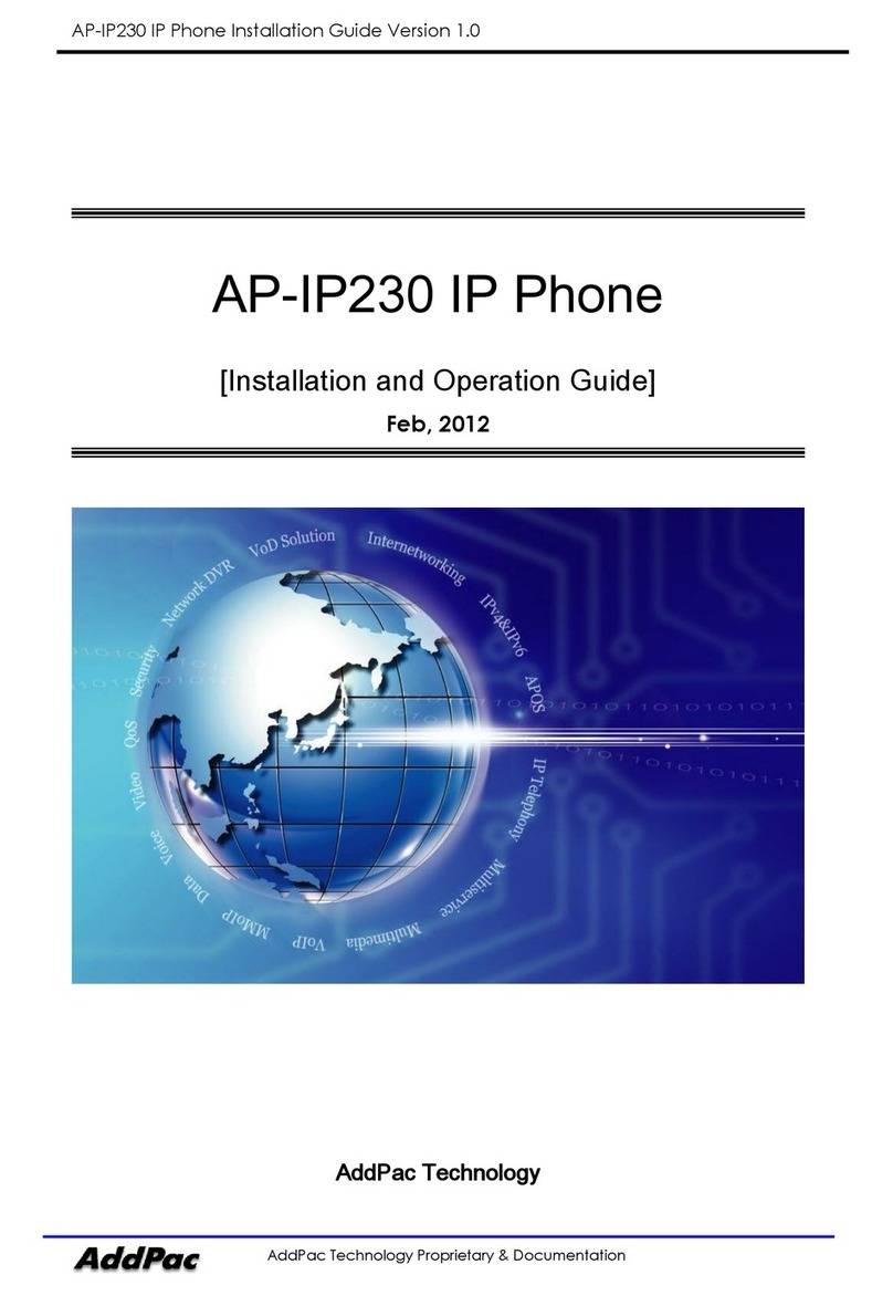 AddPac AP-IP230 Operating instructions