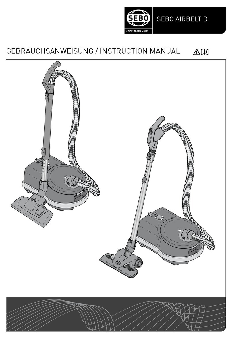Sebo Airbelt D instruction manual