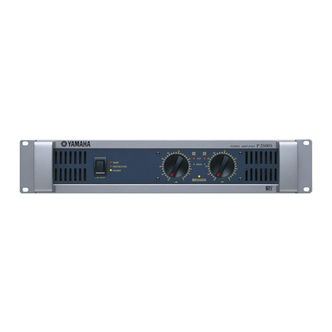 Yamaha P1000S User manual Yamaha P1000S User manual