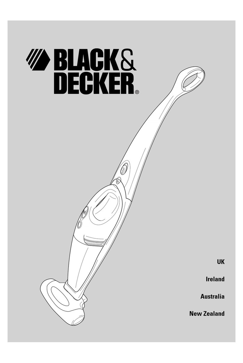 Black & Decker Dustbuster Plus FV9601 User manual Black & Decker Dustbuster Plus FV9601 User manual