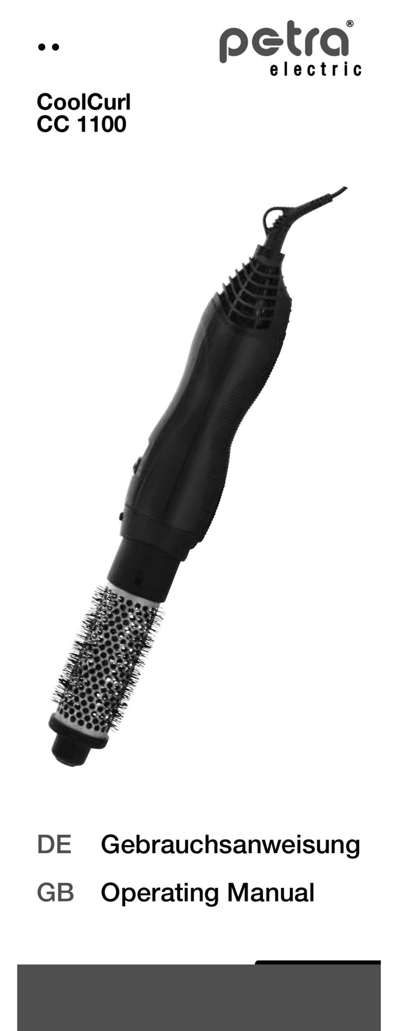 Petra CoolCurl CC 1100 operating manual