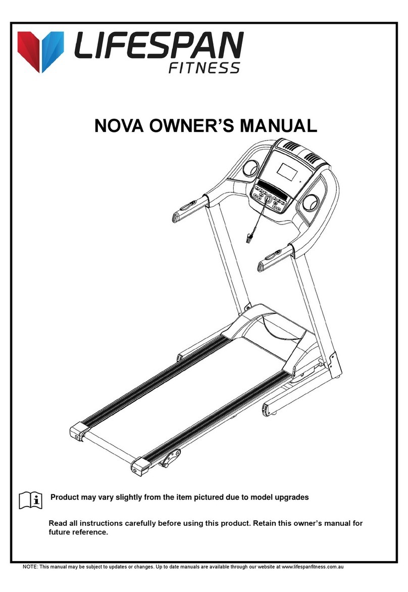 Life Span NOVA owner's manual