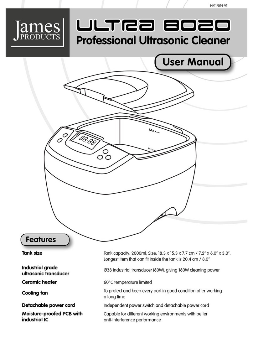 James Ultra 8020 user manual
