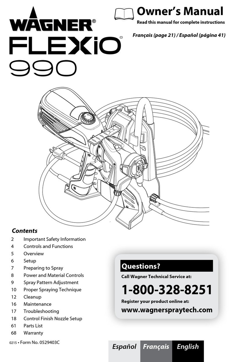 WAGNER FLEXiO 990 User manual