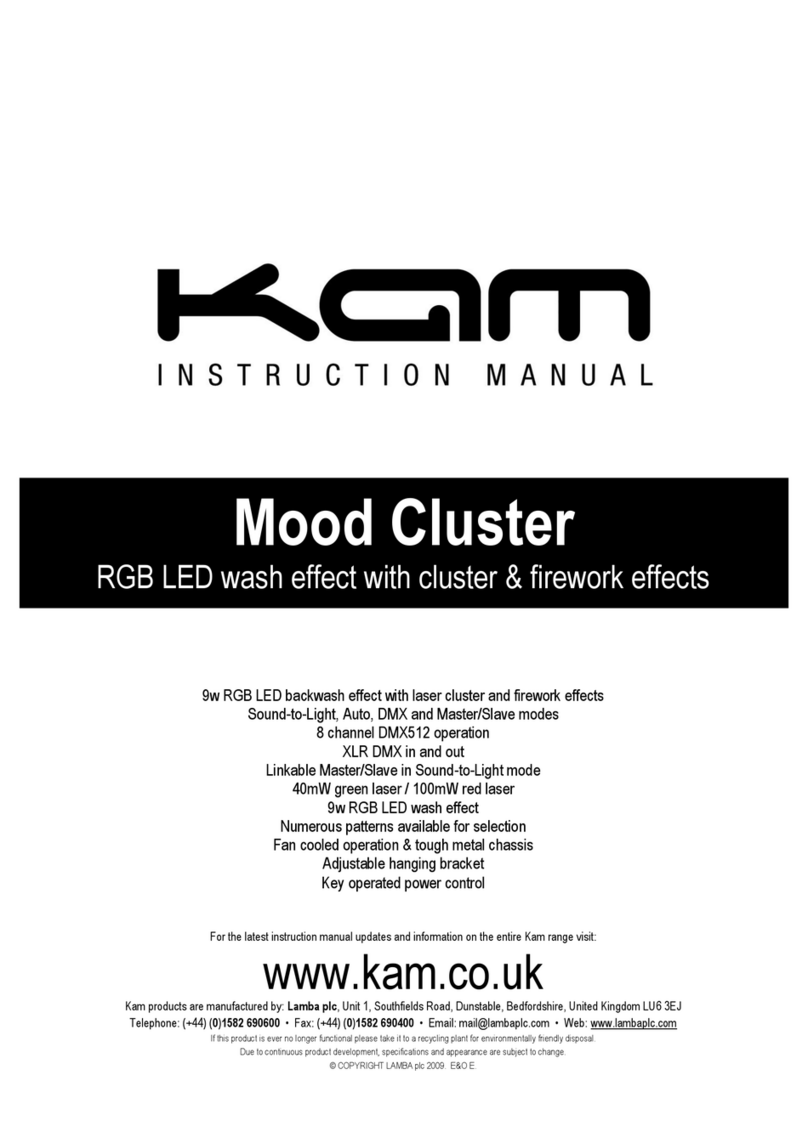 KAM Mood Cluster User manual