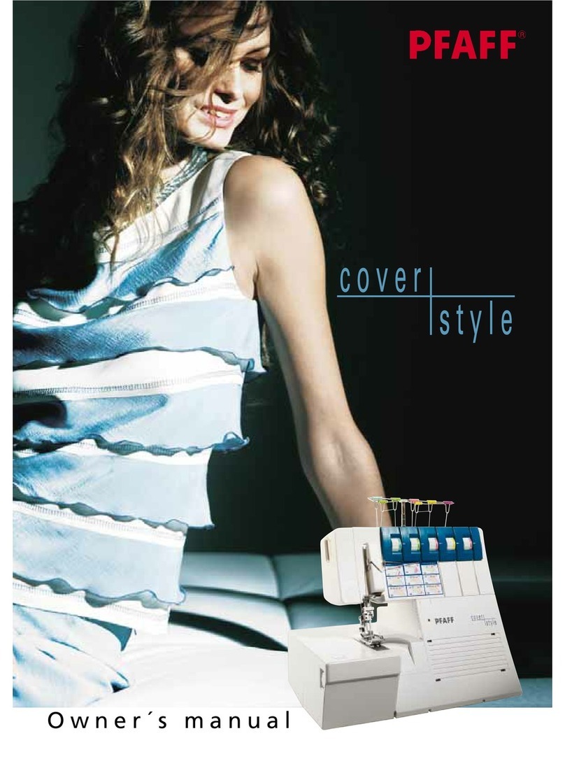 Pfaff Coverstyle User manual Pfaff Coverstyle User manual
