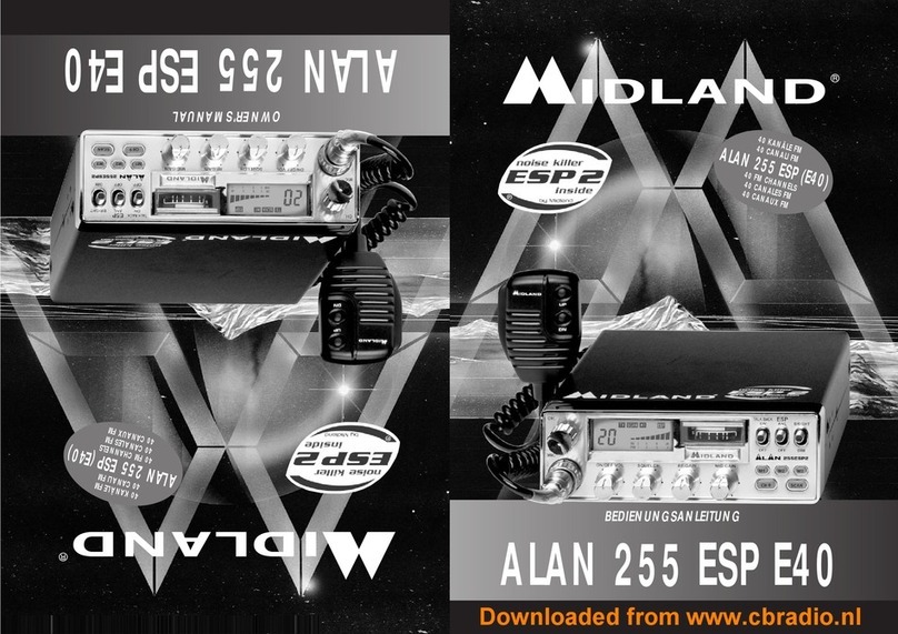 Midland ALAN 255 ESP E40 owner's manual