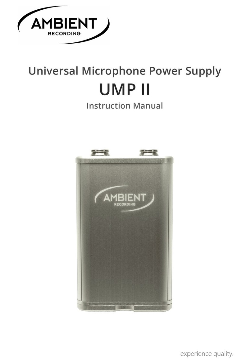Ambient UMP II instruction manual