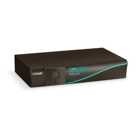 Black Box ServSwitch Wizard SW651A User manual Black Box ServSwitch Wizard SW651A User manual