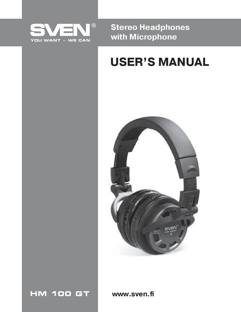 Sven HM 100 GT user manual