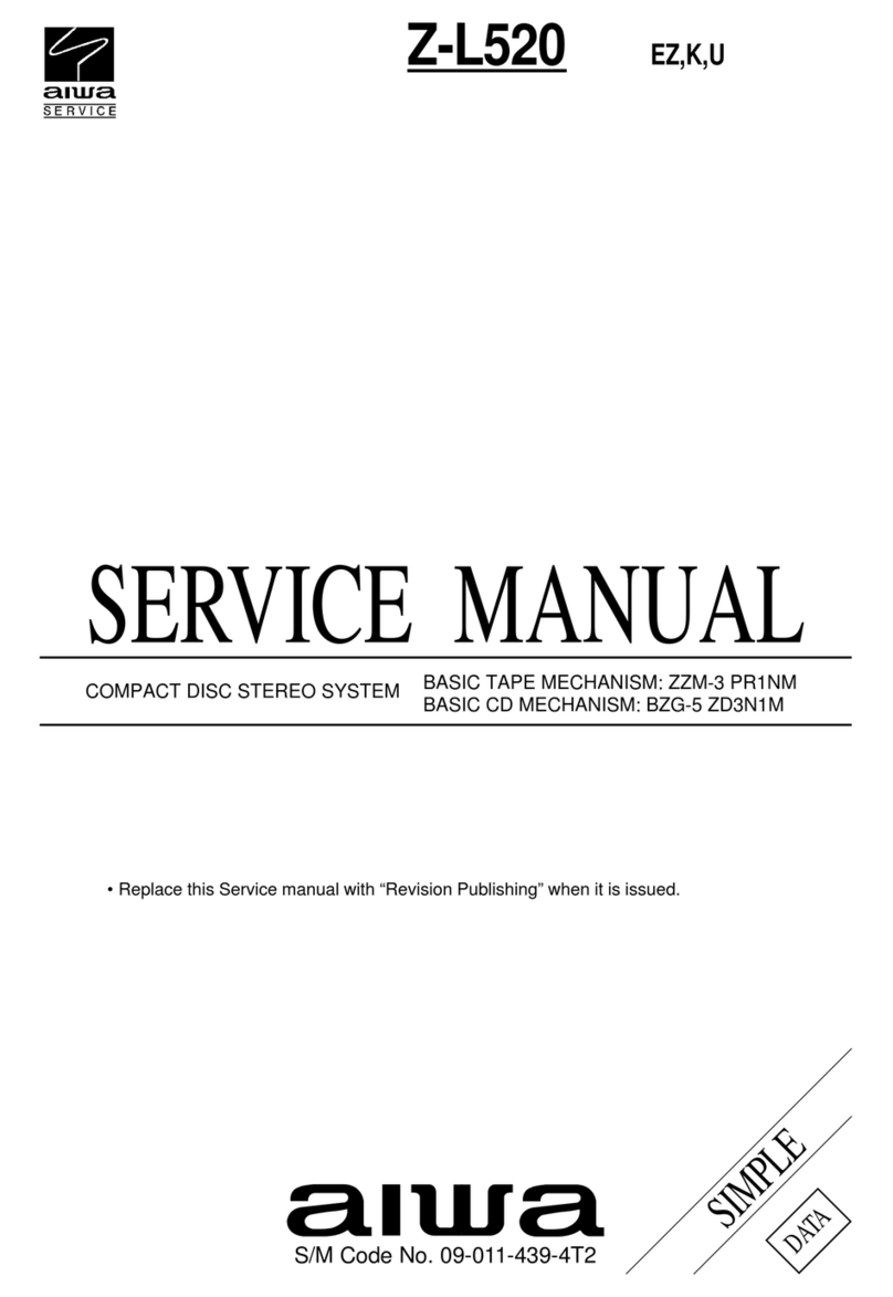 Aiwa Z-L520 User manual
