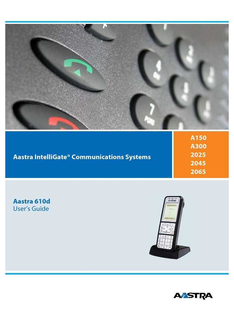 Aastra Aastra 610d User manual