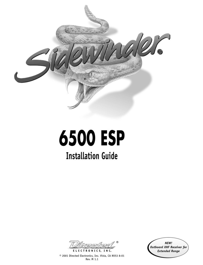 Sidewinder 6500 ESP installation guide