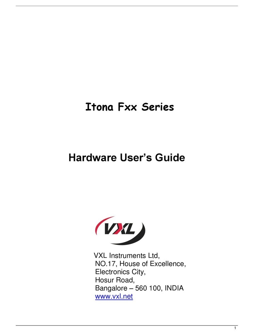 Vxl Itona Fxx Series Installation manual