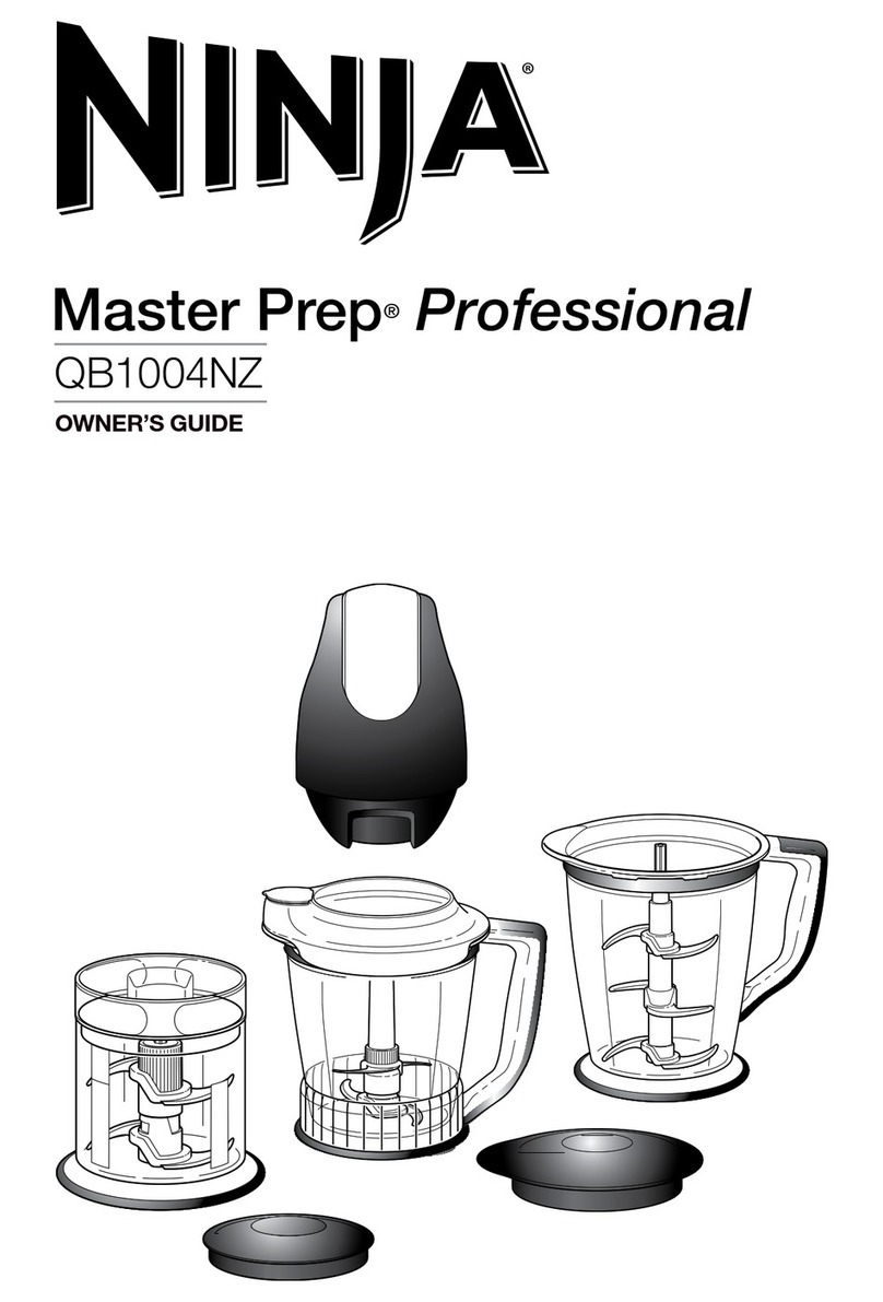 Ninja Master Prep QB1004NZ owner's guide