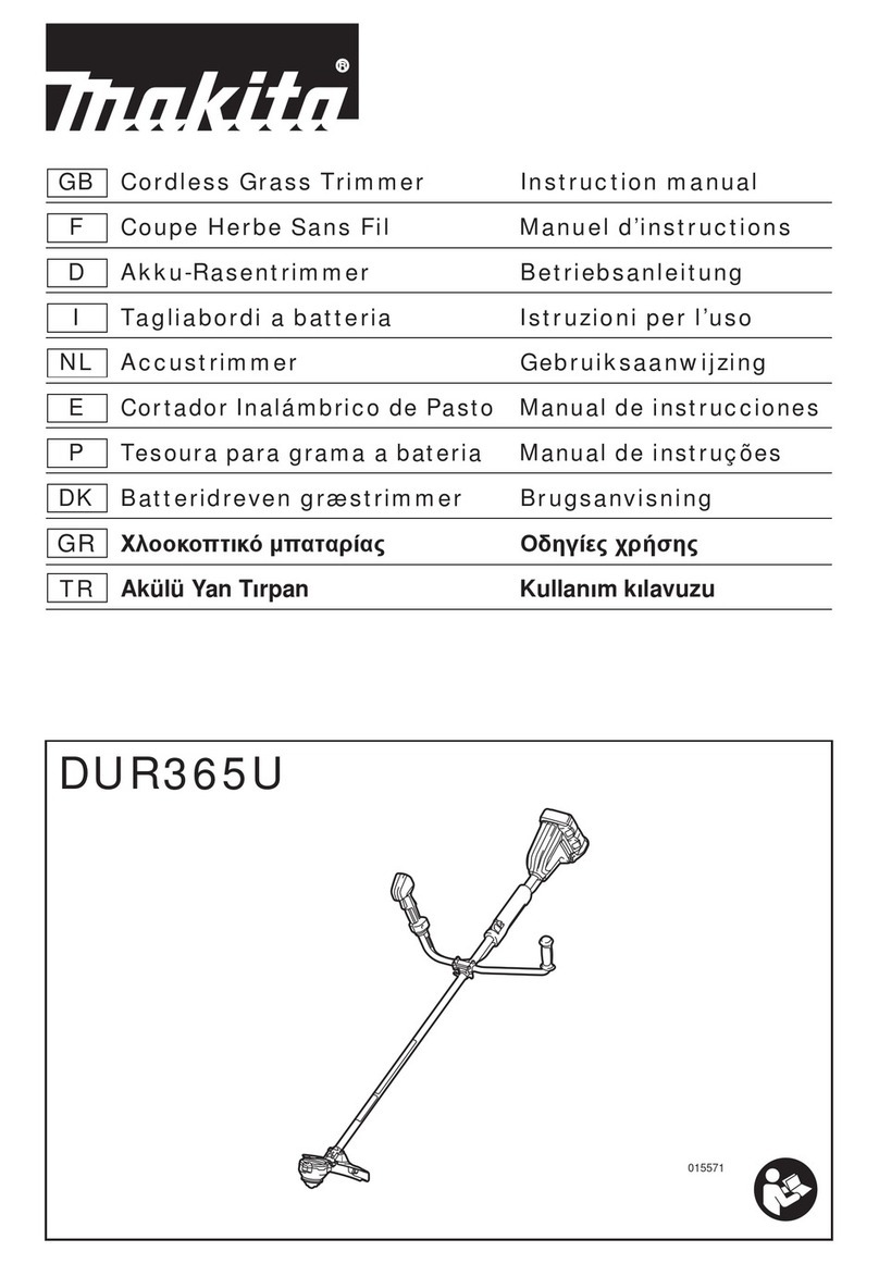 Makita DUR365U instruction manual