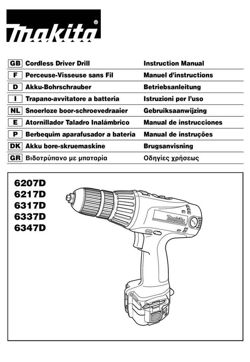 Makita 6207D instruction manual