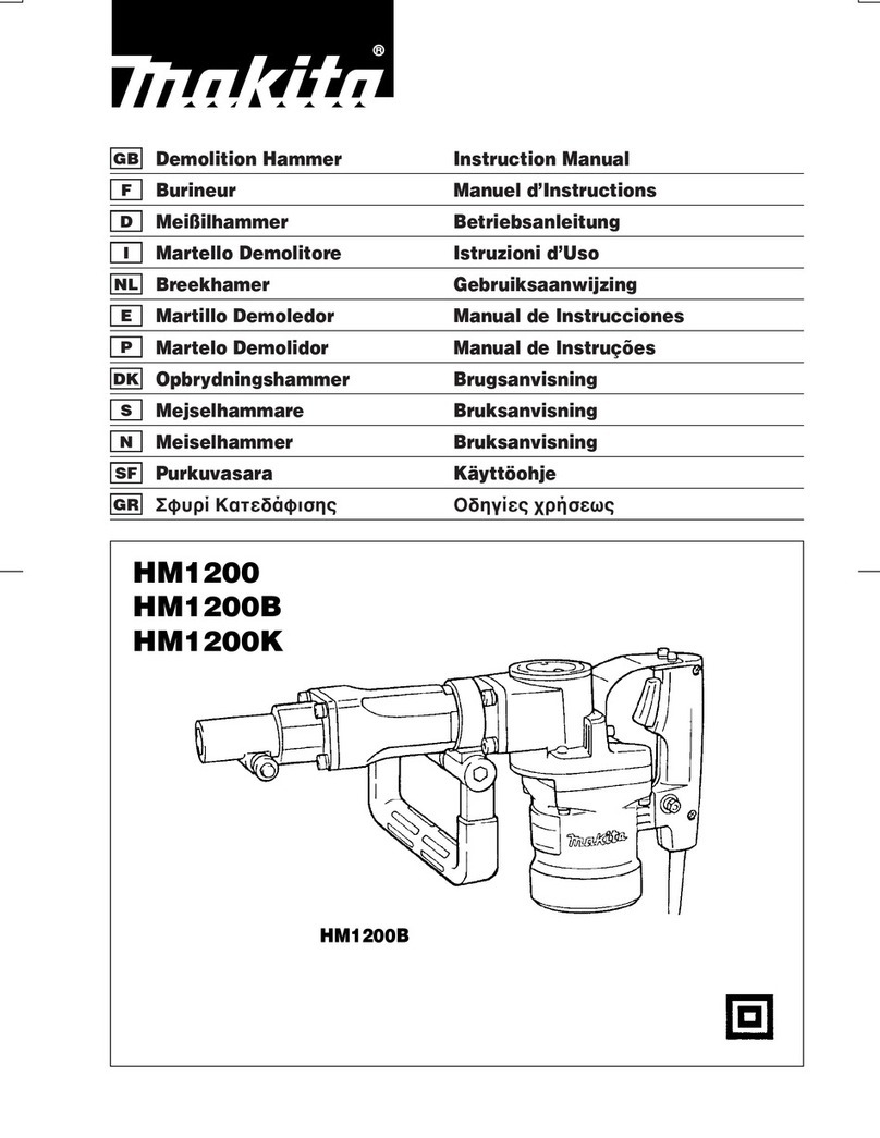 Makita HM1200 User manual Makita HM1200 User manual
