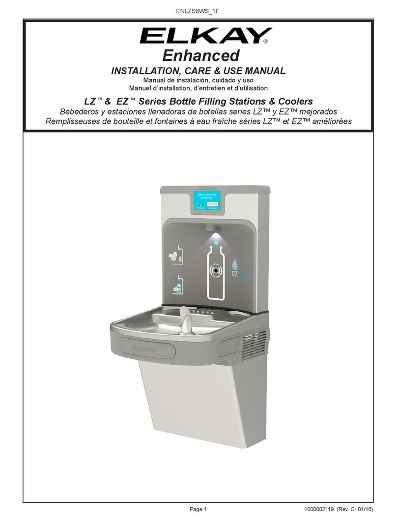 Elkay LZ Series Installation, care & use manual Elkay LZ Series Installation, care & use manual