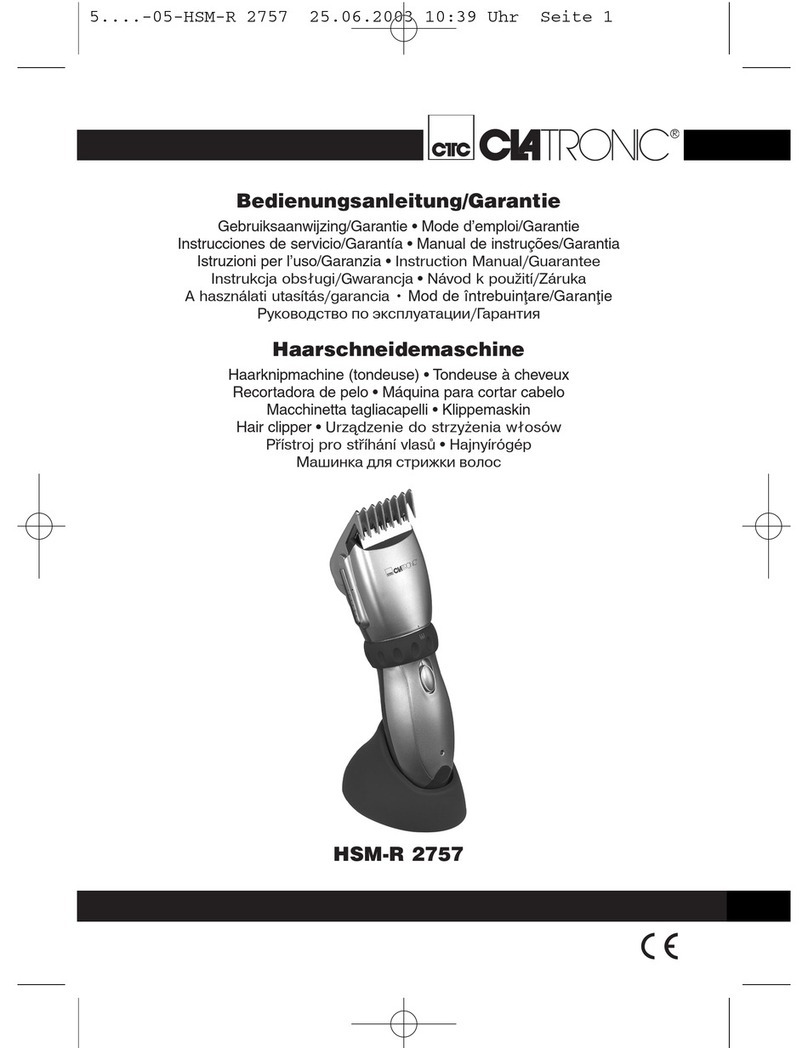 Clatronic HSM-R 2757 User manual