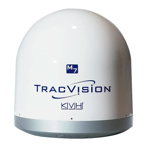 KVH Industries TracVision M5 User manual KVH Industries TracVision M5 User manual