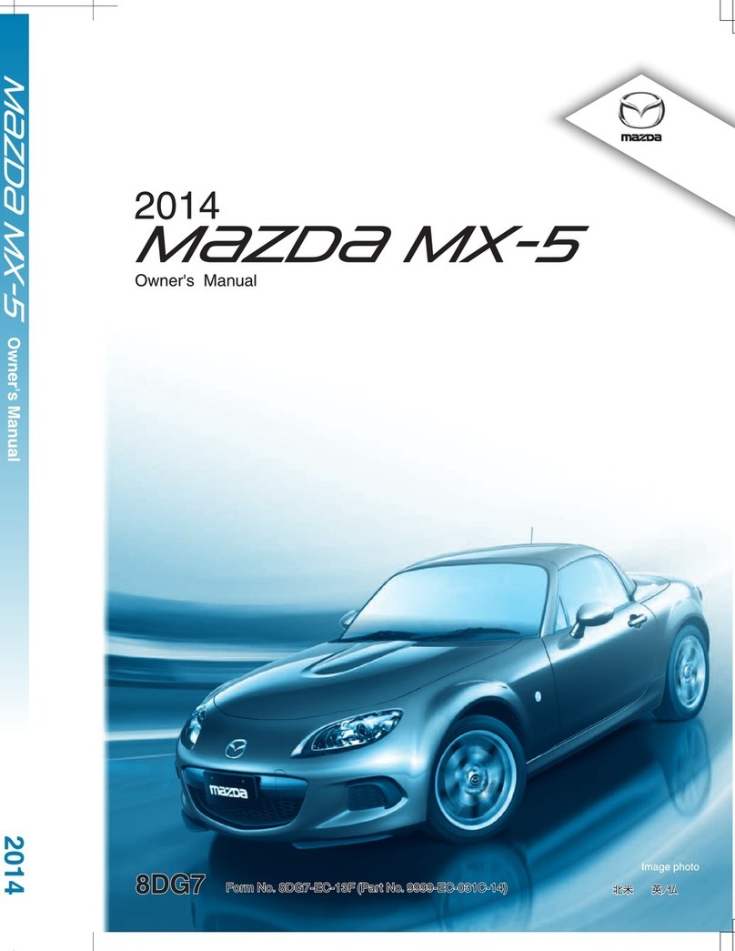 Mazda 2014 MX-5 Miata User manual