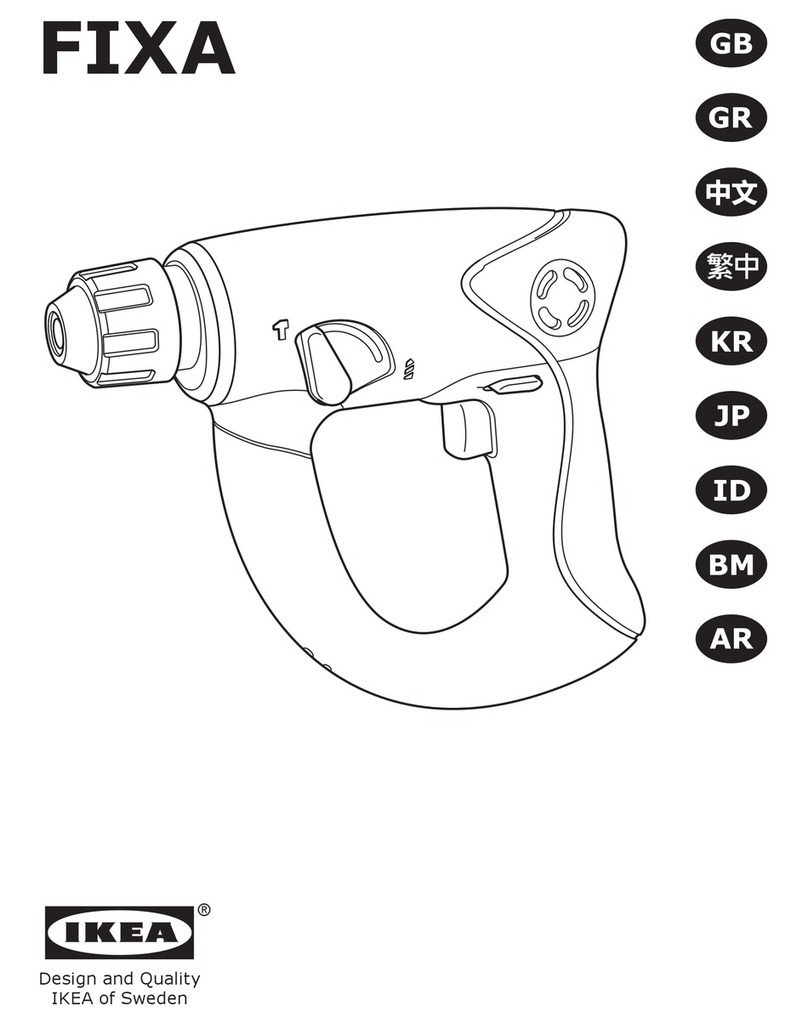 IKEA FIXA user manual