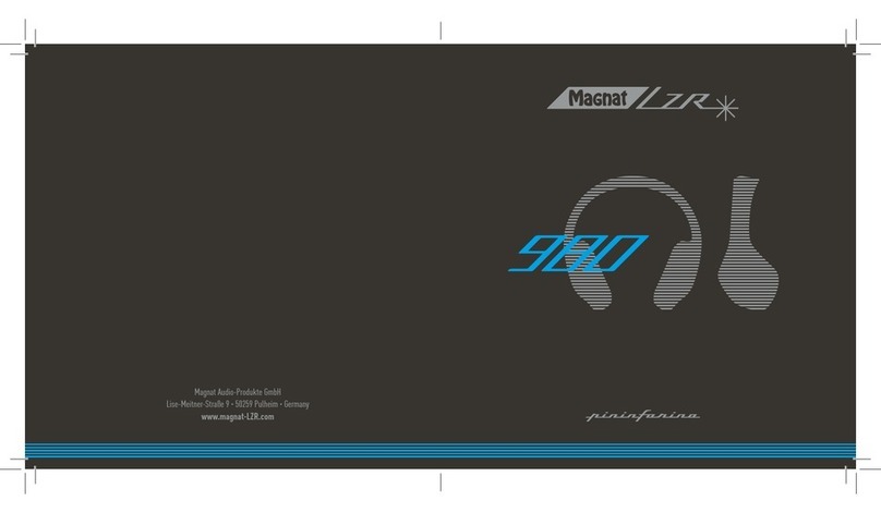 Magnat Audio 980 user manual