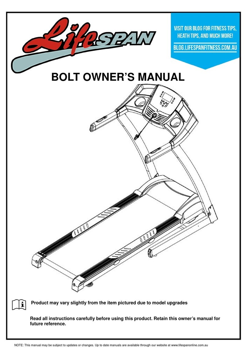 Life Span BOLT User manual