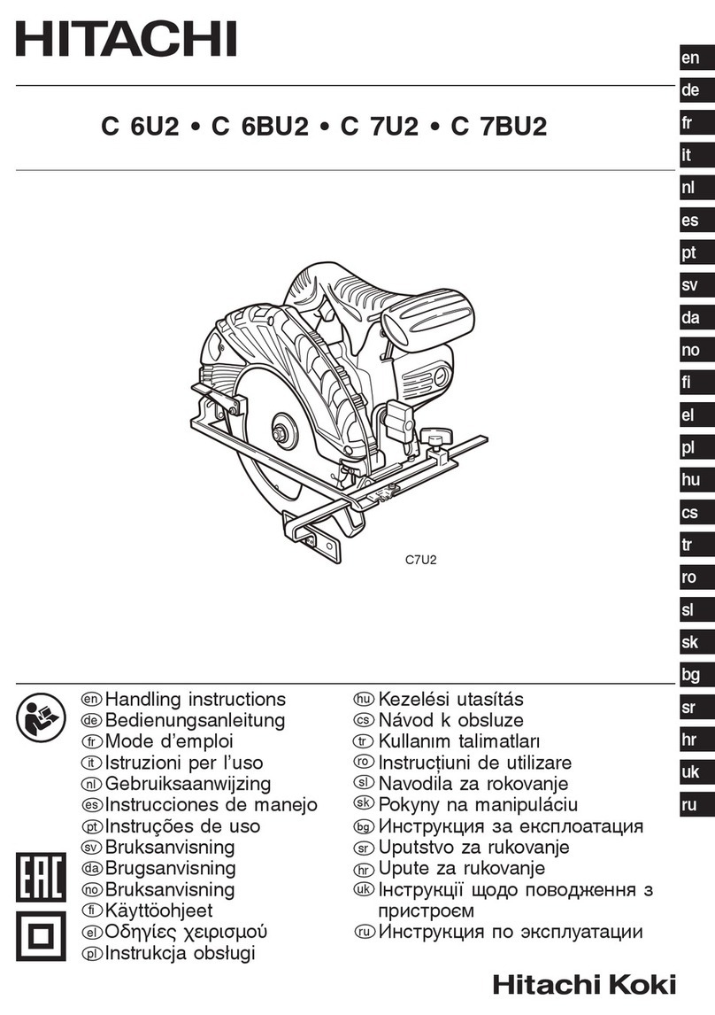 Hitachi C 6U2 User manual